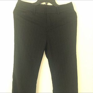Club Monaco Black Pin Stripe Pants, Size 2